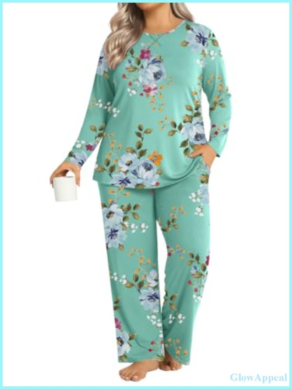 Plus Size Lounge Set Pajama Sets 2 Piece Matching Fall Outfits